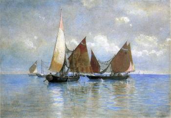 威廉 斯坦利 哈玆爾廷 Venetian Fishing Boats